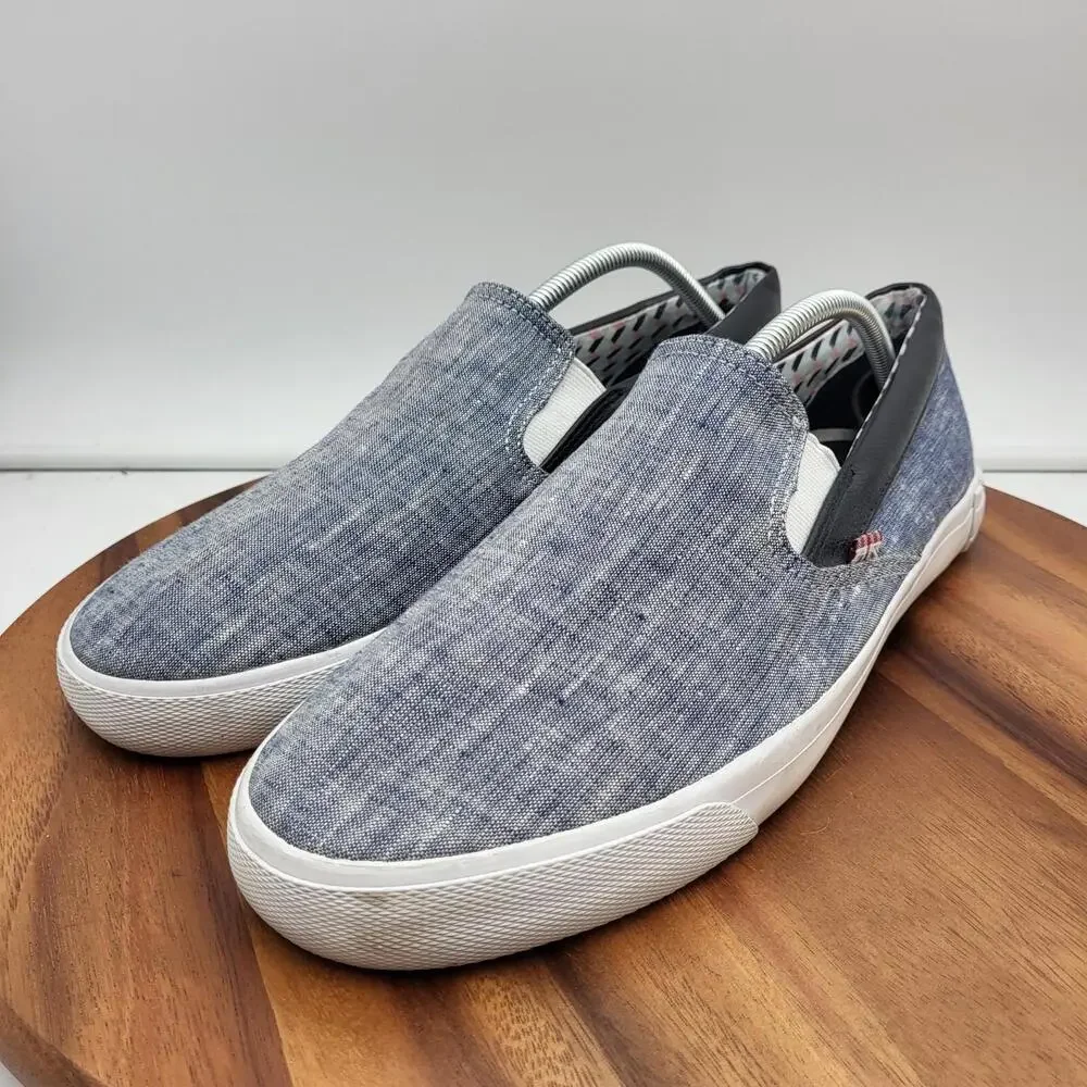 Ben Sherman  Shoes Mens Size 12‎ Blue Bradford Slip On  Loafers Casual